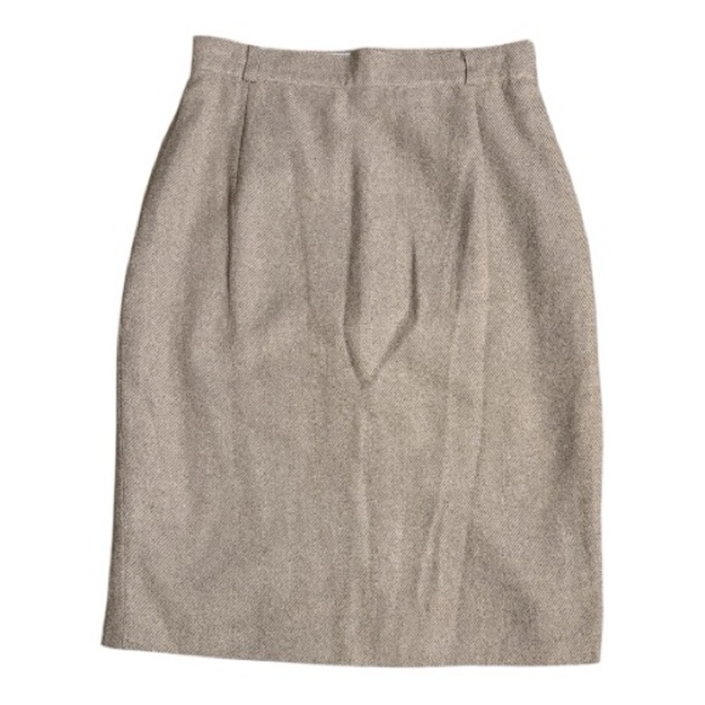 Yarell Wool Blend Pencil Skirt